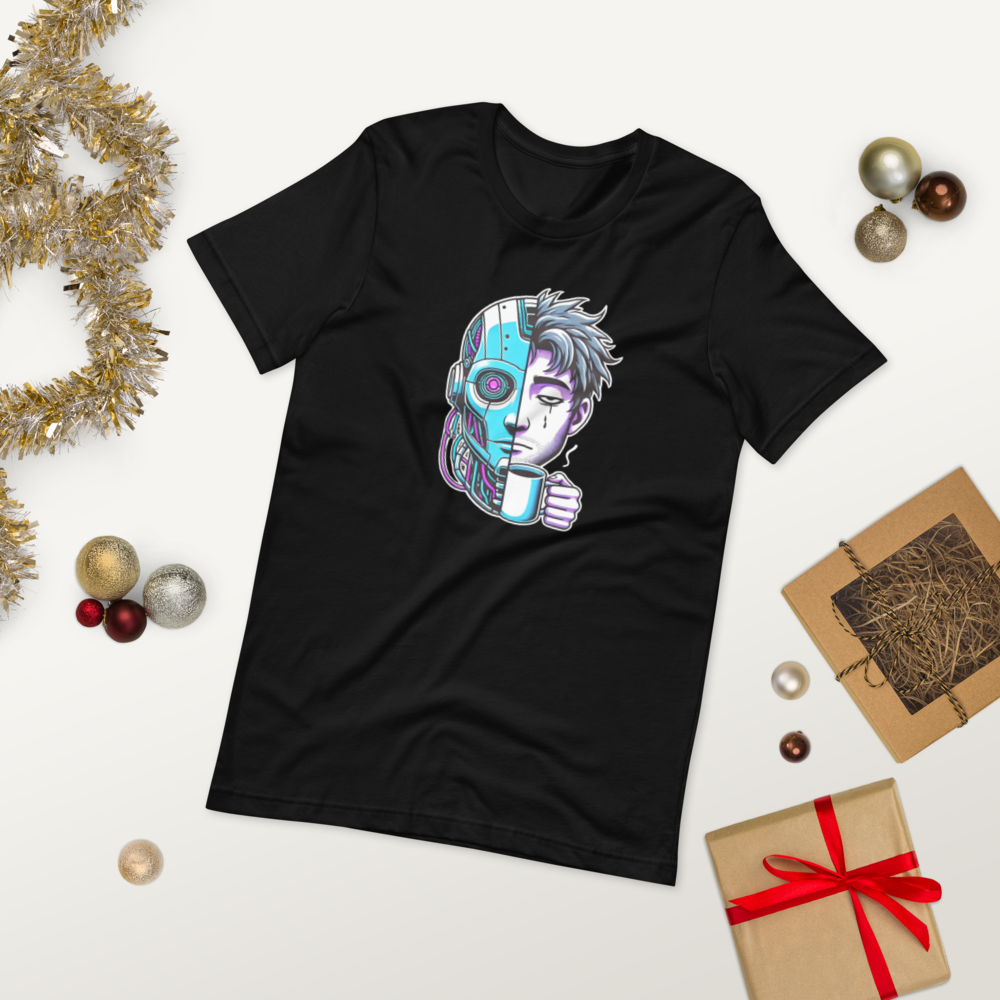 Human vs AI t-shirt