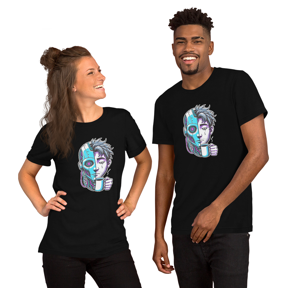 Human vs AI t-shirt